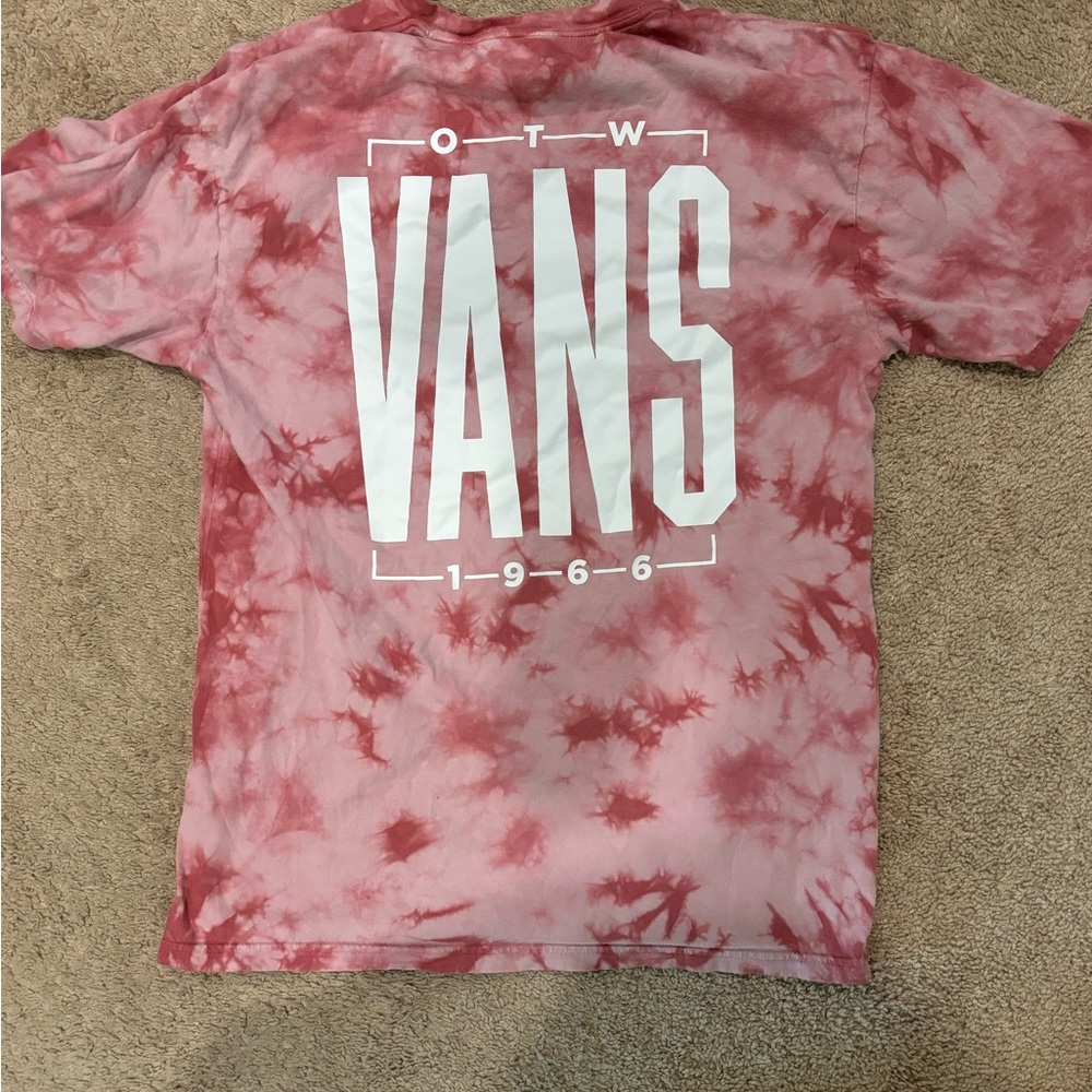 Pink Vans Graphic Tee